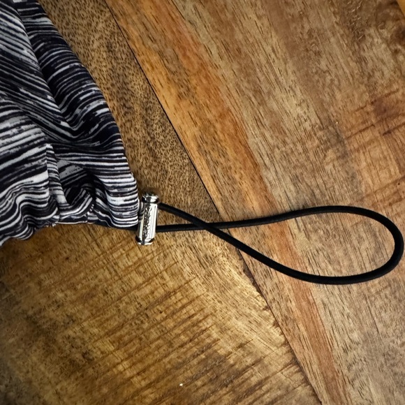 Calvin Klein Black and White Patterned performance Blouse top 3X NEW NWT - Picture 3 of 7